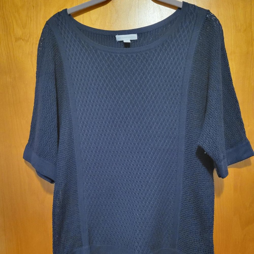 New York & Company, large, navy blue